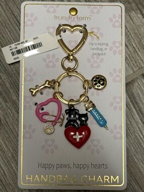 Viral animal veterinarian bag charms